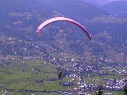 Paragliding at Bhaderwah